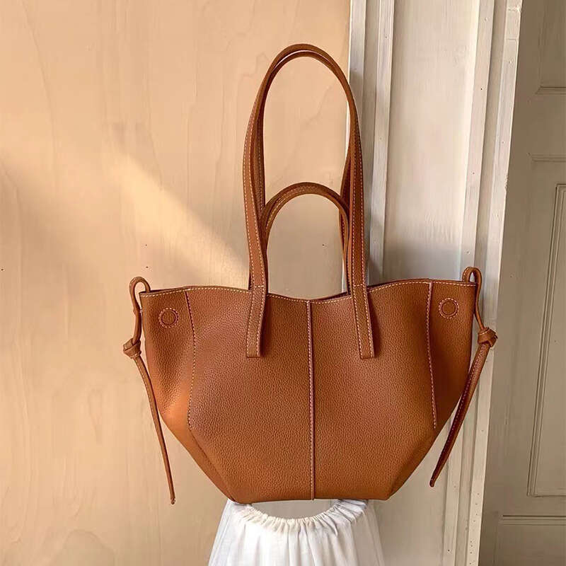 Fashion work bag, artificial leather handbag, women's large handbag, wallet, autumn shoulder bag, designer top handbag with magnetic seal, women&