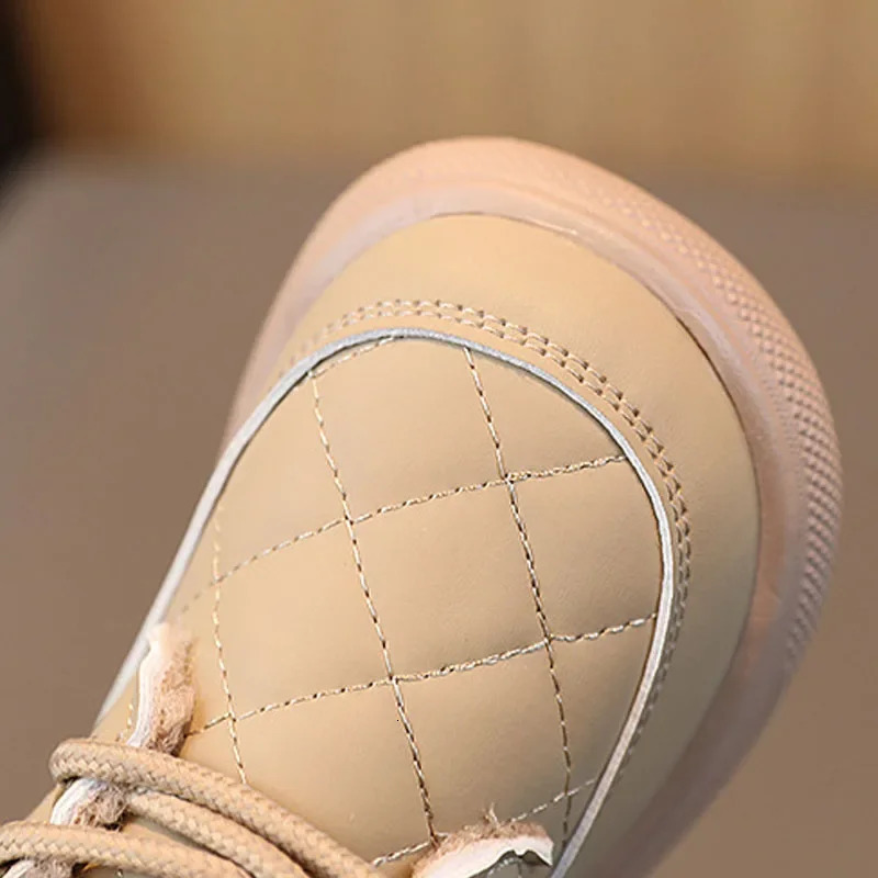 Autumn Winter Kids Boots Warm Plush Boys Toddler Girls Boots Fashion Clith Children Casual Shoes Boys Girls Boots for Kids 241106