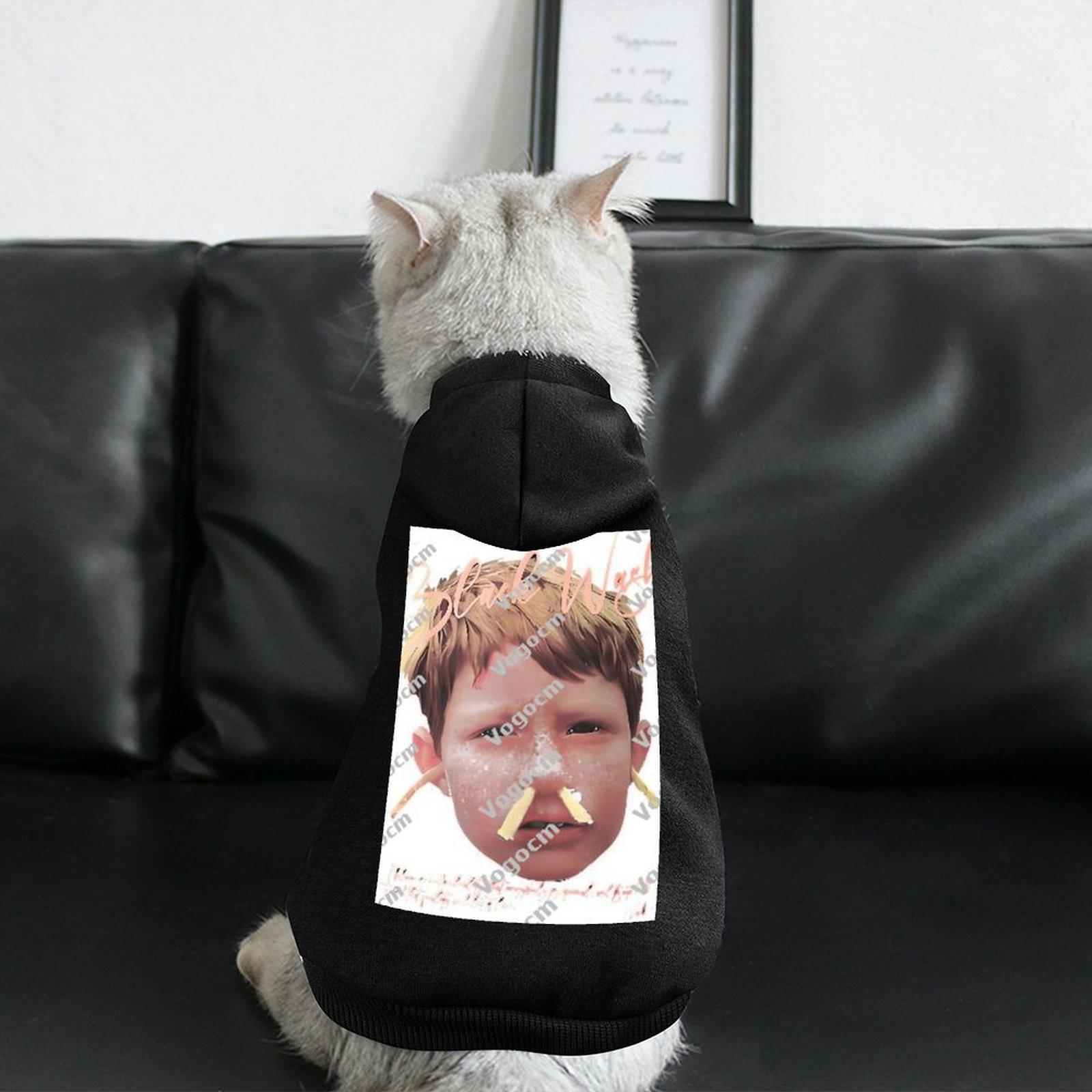 Wholesale Dog Hooded Sweatshirt Hooded Breathable Spring and Autumn Cat Hoodie Patterns Fine Fabrics Brand Clothings