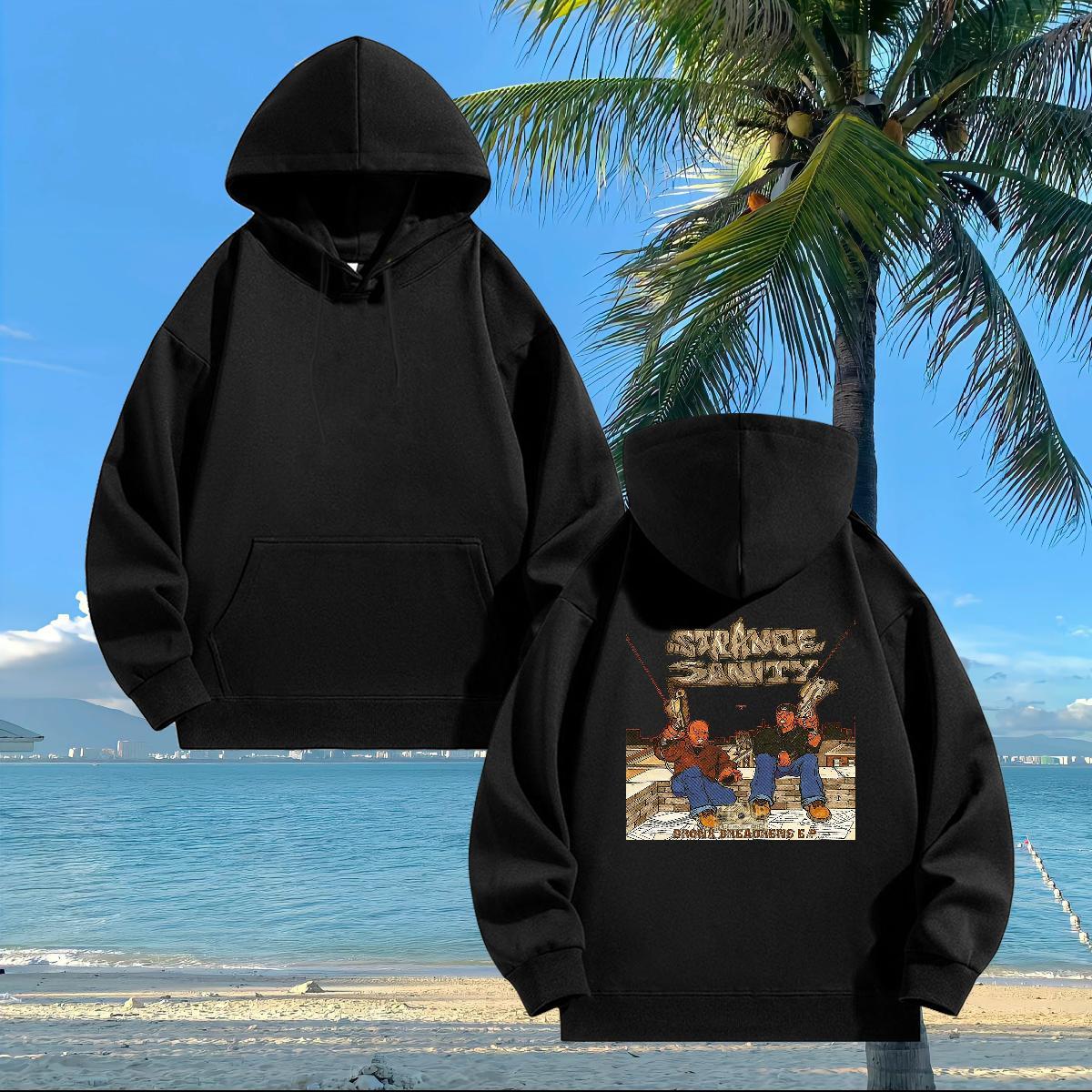2024 New Men Hoodie Floral Print Classic Hoodie for Man Woman Top Hoodie Street Wear Thick Plush Breathable Long Sleeve