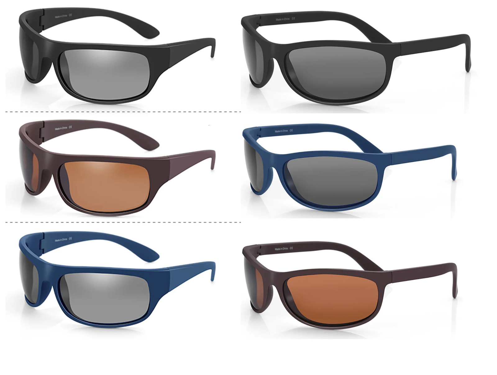 ZENOTTIC TR-90 Flexible Polarization Sunglasses Mens Outdoor Sports Sunglasses UV400 Fishing Driving Sunshade Glasses 241106