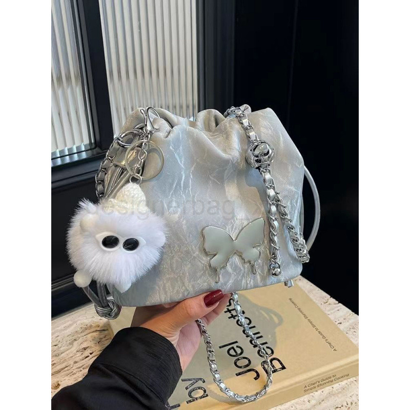 Bag Designer Fashion Classic 10a Top Nikiduncks Woman Handbagevening Bags This Years Popular for Women 2024 New Summer Butterfly Bucket