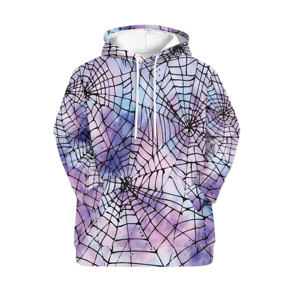 shanshi spider hoodie New autumn and winter Halloween spider hooded men American sweatshirt women long sleeved pullover for couples