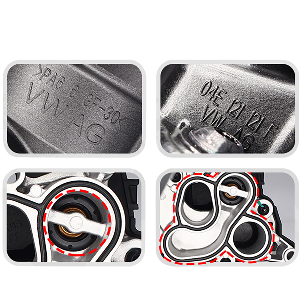 For VW Bora Golf 7 thermostat engine water pump