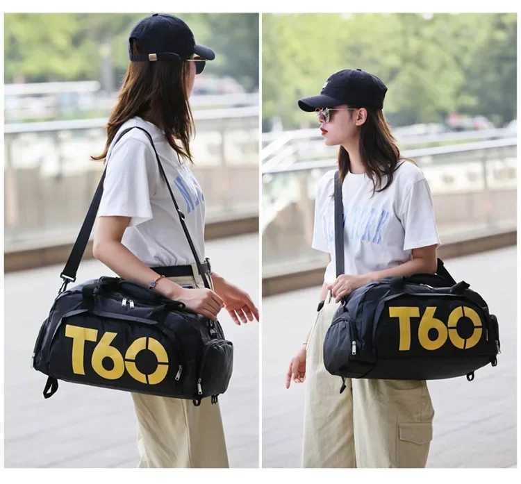 Gym Bag Waterproof Fitn Bag Sport Men Women Bag Outdoor Fitn Portab Gym Bags Ultralight Yoga Gym Sports packXJ241106