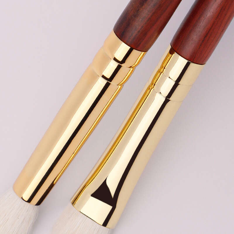 Mydestiny- 9Pcs Professional Makeup Rosewood High Grade Brush Set Soft Animal Fox Squirrel Goat Hair