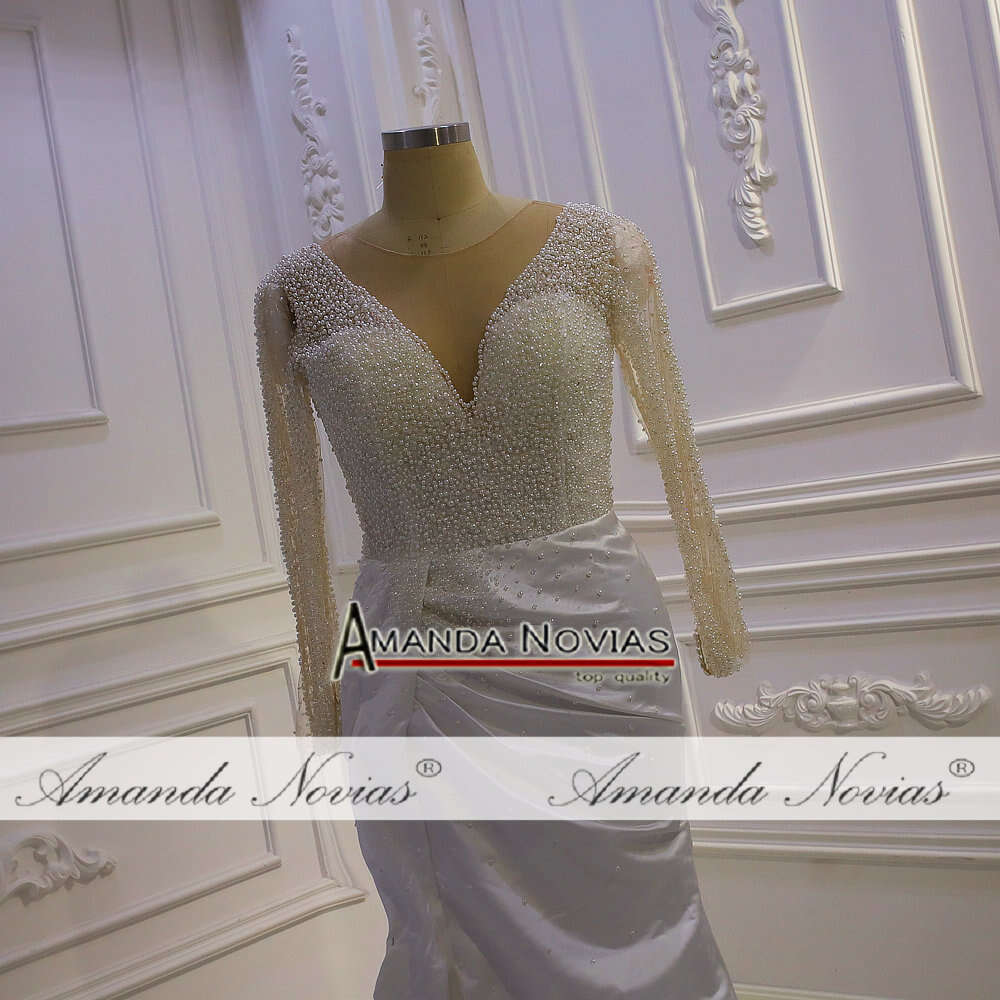 V-neck New Style 2 in 1 Mermaid Wedding Dress