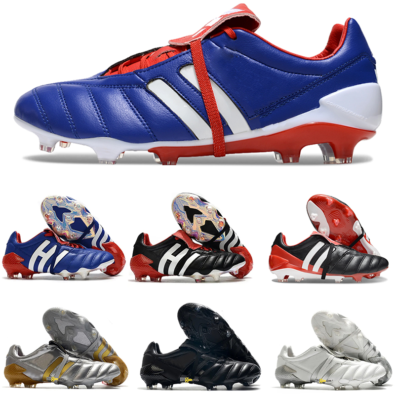 Mens Football Boots Predatro Mutator 20 Tormentor Beckham Accelerator Precision Mania Accuracy.1 Soccer Shoes Outdoor Elite Cleats