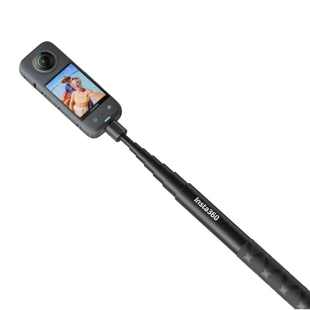 Insta360 114cm invisible selfie stick suitable for Insta360 X4 X3 ONE X2 RS Ace Pro 2 GO 3 3S new version selfie stick accessories Y241106