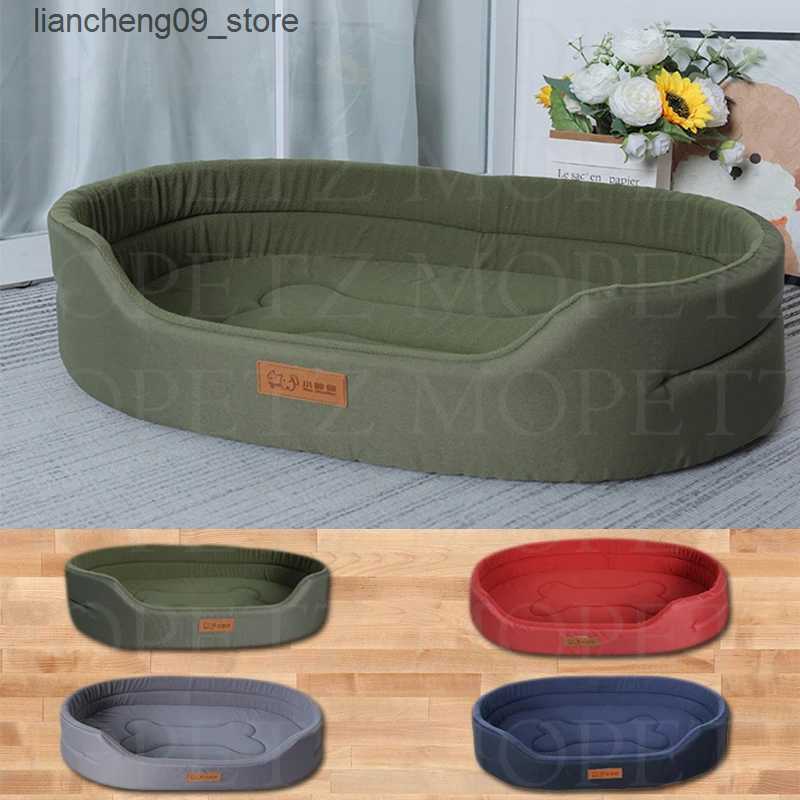 kennels pens Pet Dog Bed Four Seasons Universal Large Size Extra Large Dog House Sofa Dog House Soft Pet Dog Warm Cat Bed S-XXL Pet Accessories L24091