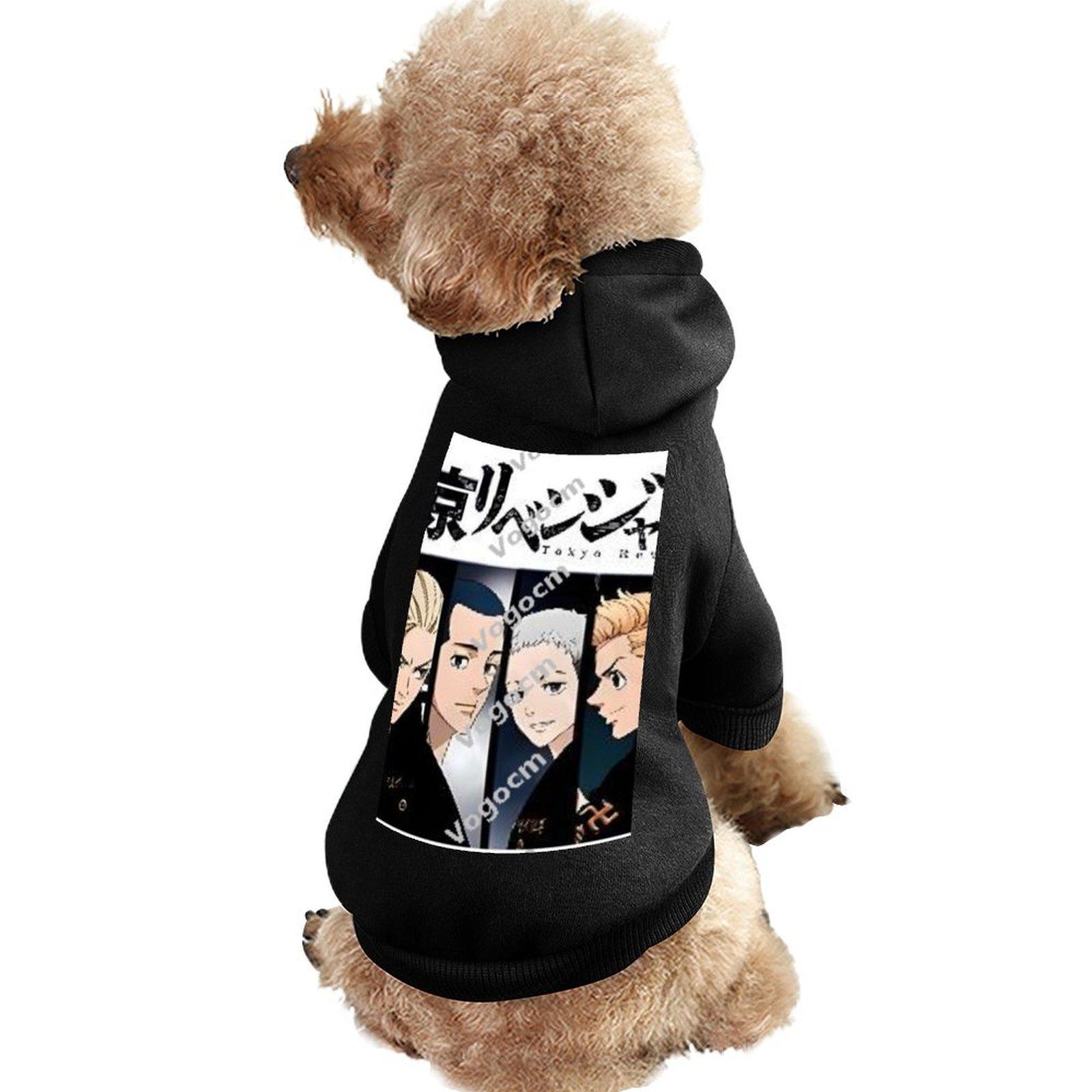 2024 Cat Hoodie Breathable Long Sleeve Autumn and Winter Dog Hoodie Black Terylene health cloth Comfortable Pet Clothes