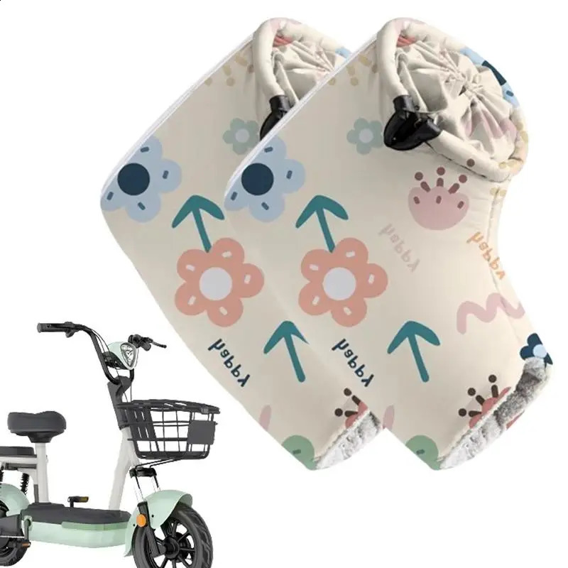 Winter Outdoor Motorcycle Handlebar Gloves Hand Protector Windproof Liner Warm Motorbike Scooter Handle Cover 241105 S25118