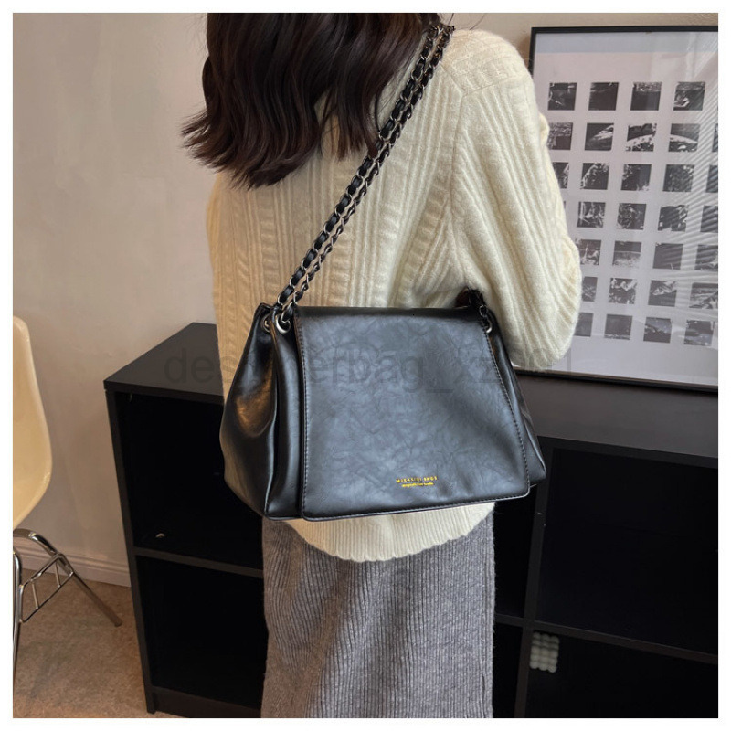 Leather Tote Bag Designer Fashion Classic 10a Top Nikiduncks Woman Handbagevening Bags Large Capacity New Fashionable Autumn And Winter Should Saddle 