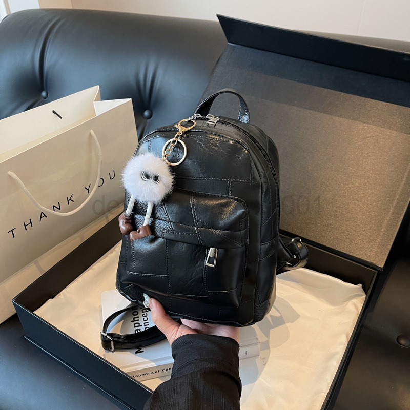 Bag Classic Designer Fashion 10a Top Nikiduncks Woman Bags Spicy Silver Backpack Womens 2024 New Korean Mini Versatile Handheld