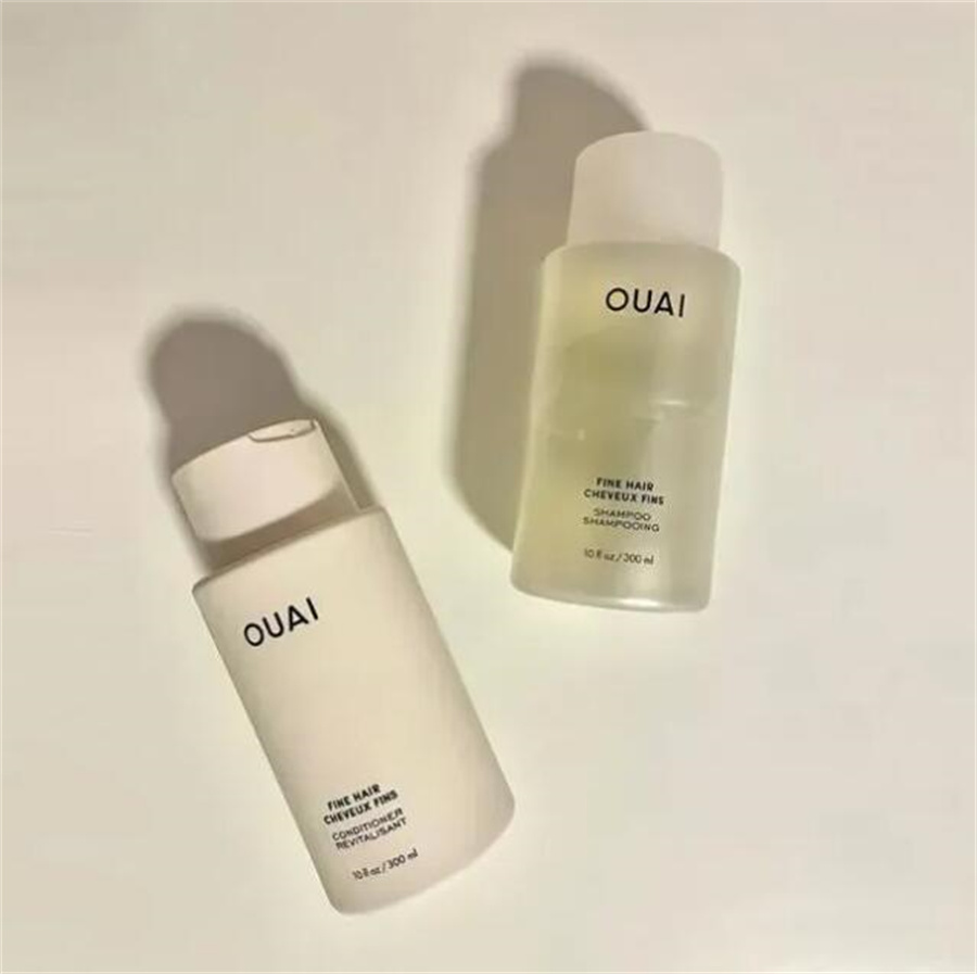 Revitalizing Fine/Medium Hair Set From OUAI - Complete With Deep Cleansing Shampoo And Nutrient Rich Leave-In Conditioner Leavein LeaveIn