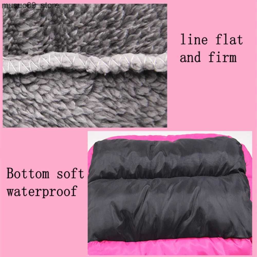kennels pens 10 Color Claw Pet Sofa S/M/L/XL/XXL/XXL Dog Bed Waterproof Bottom Soft Wool Warm Cat Mattress Home Pet Store L240910