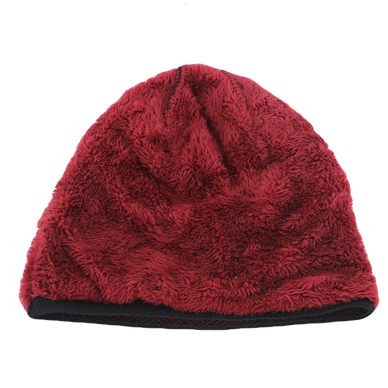 High quality design, men and women Knitted hat with thermal cold sleeve cap, neutral plush elastic cap
