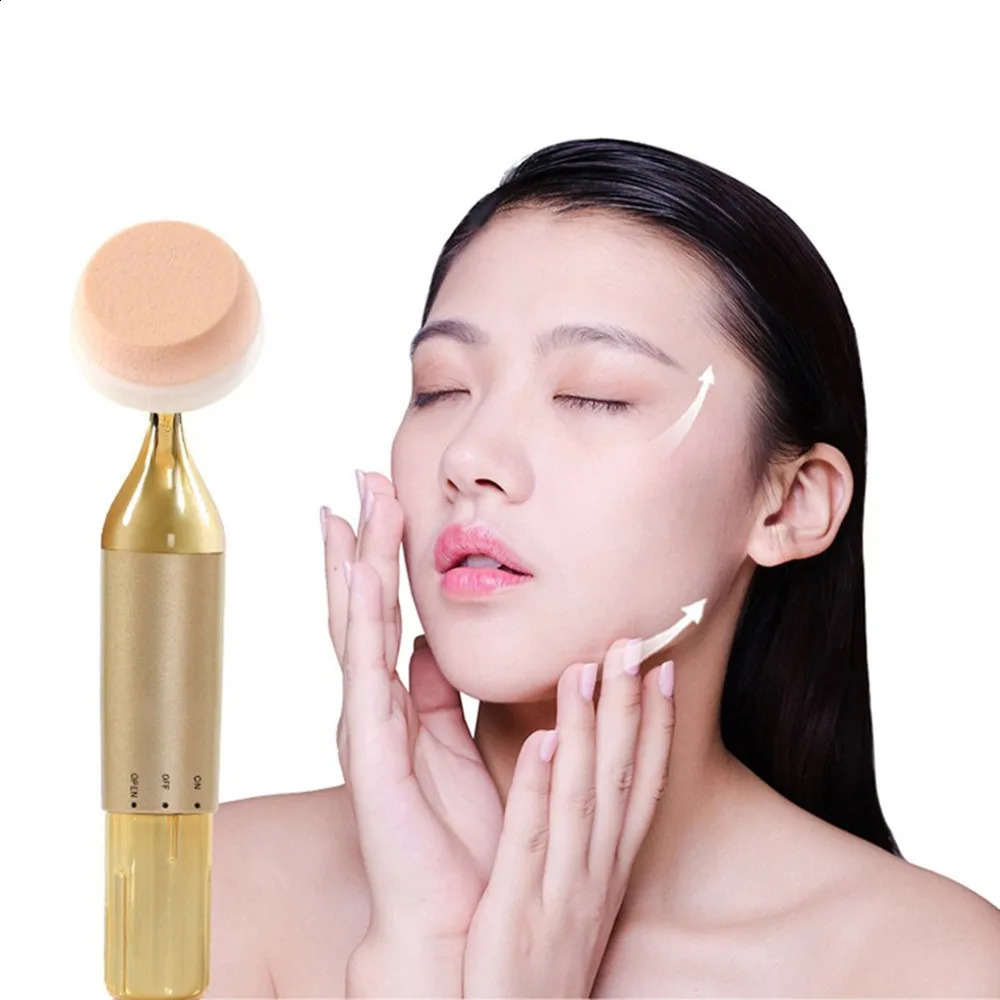 Electric puff multifunctional vibrating sponge foundation make-up makeup tool 241105