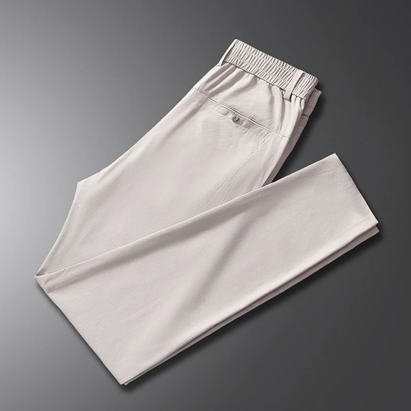 Classic Thin Mens Casual Pants Summer Breathable Comfortable Jogging Male Clothing Sweatpants Loose Fashion Youth Trousers 241104