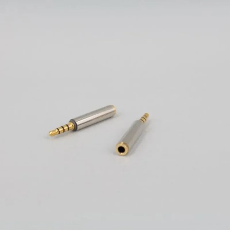 Full Metal 3.5mm 3.5 Male To Female M/F Stereo Audio Plug CTIA To OMTP Headphone Adapter Earphone Jack Connector Converter