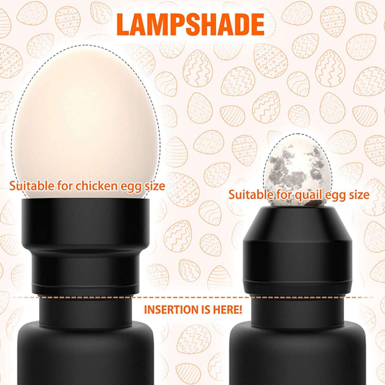 Bright Cool LED Light Egg Candler Tester Egg Candling Lamp Growth Inspection EU Plug 100-240V