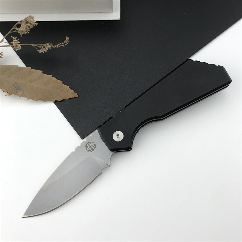 NEW Pro/Tech Strider PT201 Assisted Folding Stonewashed Drop Point Blade Aluminum Handles Easy To Carry Outdoor Hunting Hiking Pocket Knife 3407 920 5