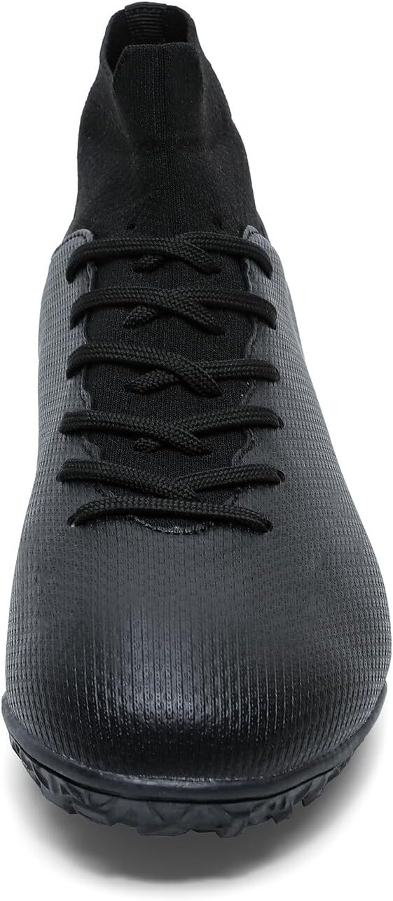 Men's Soccer Shoes Cleats Professional High-Top Breathable Athletic Football Boots for Outdoor Indoor TF/AG 3US-11US
