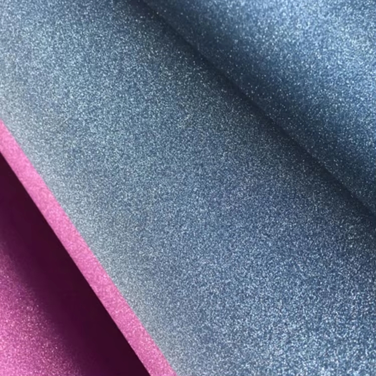 Opaque Decorative Film Plastic Glitter Lamination Film For Packing
