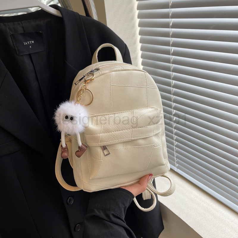 Bag Classic Designer Fashion 10a Top Nikiduncks Woman Bags Spicy Silver Backpack Womens 2024 New Korean Mini Versatile Handheld