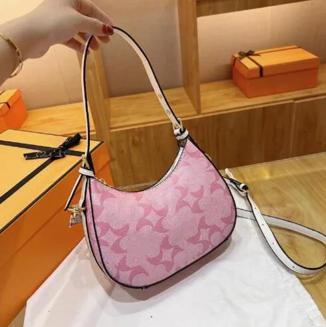 shoulder bag half moon bag Fashion Lady Cross Body Bag Luxury Bag Shoulder bag Women Handbags Underarm bag