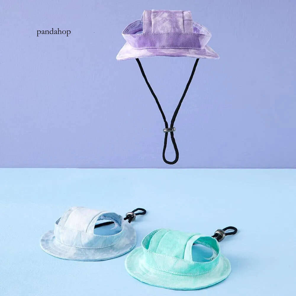 Dog Sunproof Baseball Bucket Hat Soft Texture Dog Bucket Hat Adjustable Pet Supplies Casual and cute Pet Decoration f4e