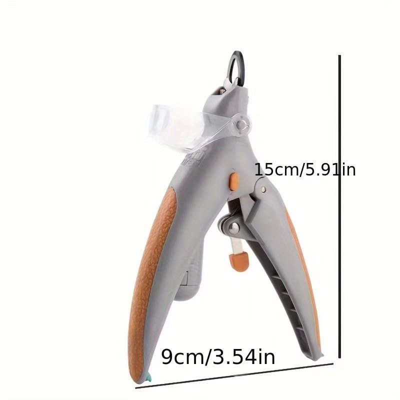 5X Magnification LED Pet Nail Clipper Pet Nail Scissor Safe with LED Light Pet Grooming Nail Care Tool Great for Dogs Cats