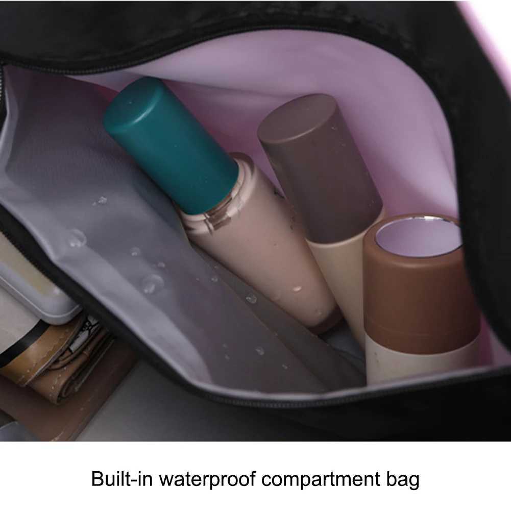 Solid Color Dry Wet Separation Bags Large acity Yoga Sports Chest Bag Multifunctional Adjustab Shoulder Strap for Men WomenXJ241106