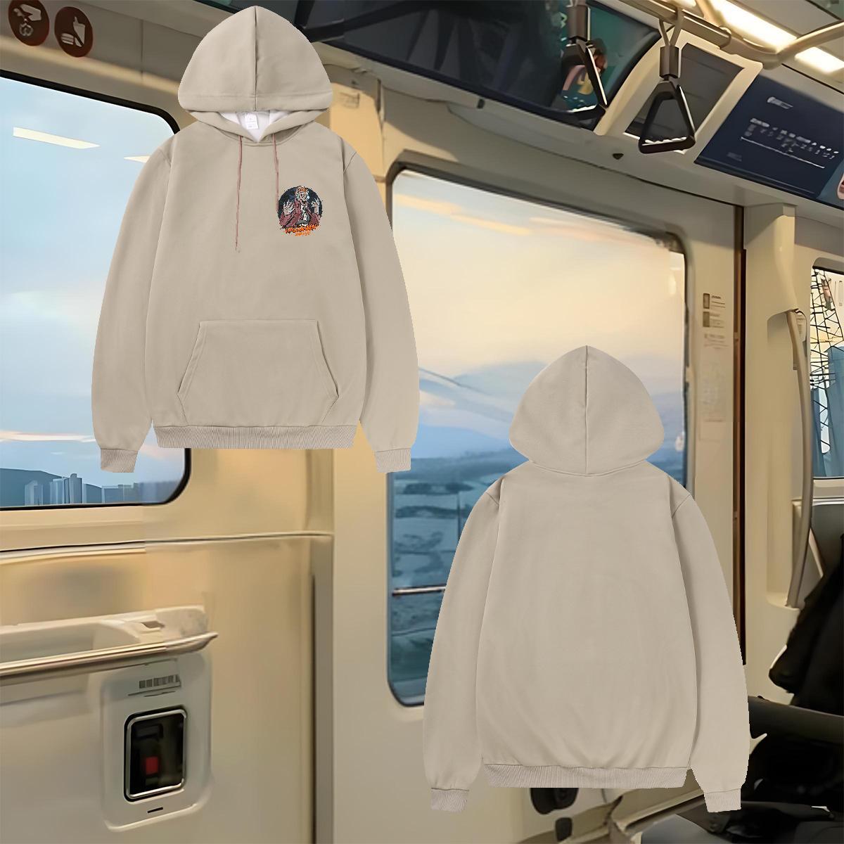 Classic Women Hoodie Custom Big Size Unisex Lady Clothes Hoodie Tops Long Sleeve Soft Daily Outfit Warm Fleece