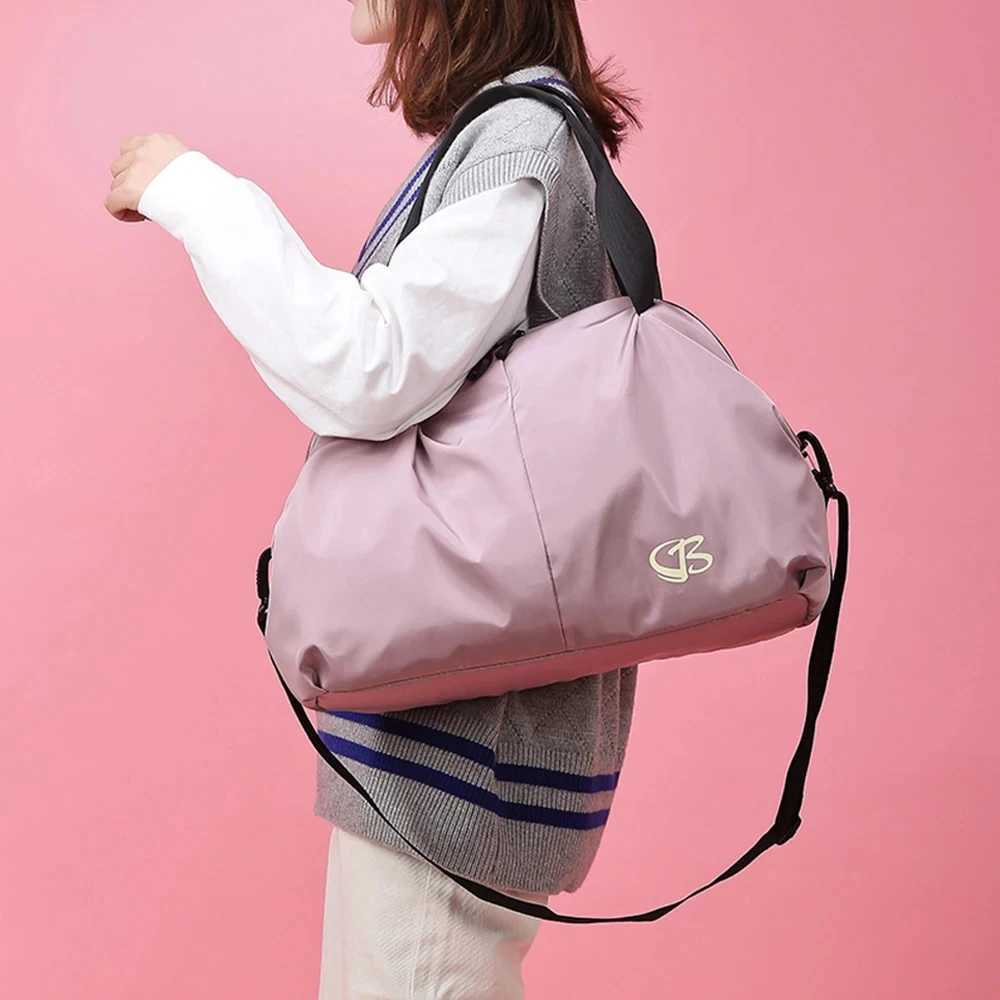Sport Gym Bag Fitn Travel Shoulder Bags Crossbody Training School Bags Dry Wet Duffel for Men Women Carry on Weekender BagXJ241106