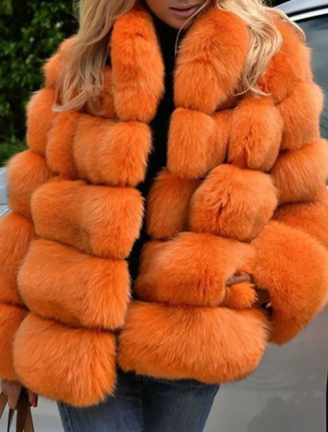 Sell Faux Fur Coat MultiColor Optional Thick Warm And Comfortable Autumn Winter Fox Women 241104