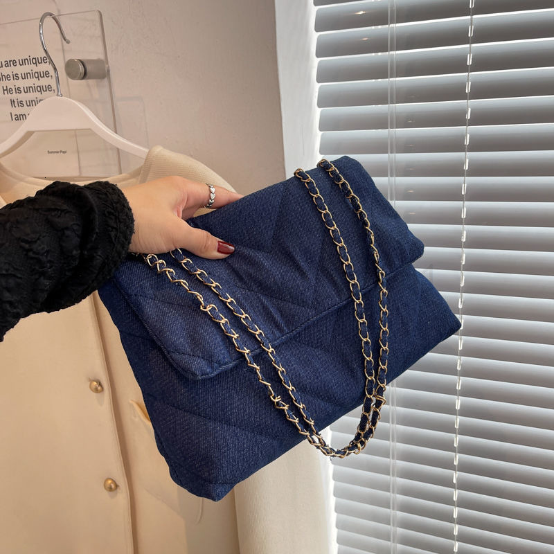 Classic Designer Bag Fashion 10a Top Nikiduncks Woman Handbag Evening Bags Ins Niche Summer 2024 New Trendy Crossbody Texture Large Leather Saddle Bag