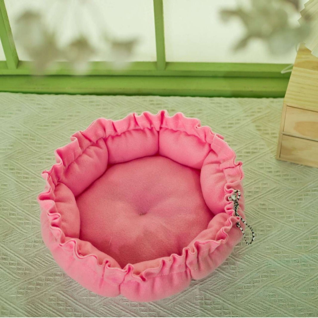 Dog's Nest Cat's Nest Pulling Flower Round Pet Nest Dog Bed Winter Dog Mat Pet Bed Pet Supplies Wholesale 28