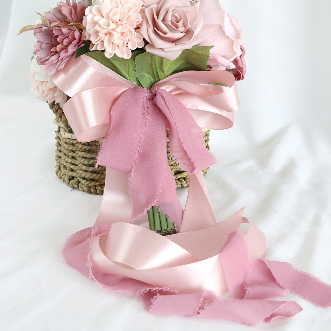 Pink Bridal Bouquets New Arrival Blush Wedding Flowers 2 Styles for Choice