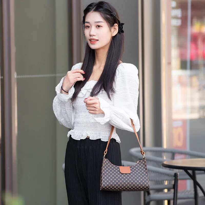 Designer Bag Printed Handbag Women's Bag Large Capacity Foreign Trade Bucket Bag Fashion Versatile Shoulder Bag