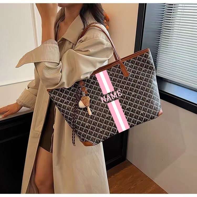 Women shopping tote bags Shoulder bag custom Name customisation personalisation