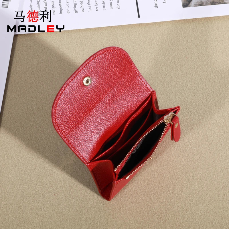Practical Womens Small Card Wallet Simple and Fashionable Bag School Girls Coin 241029