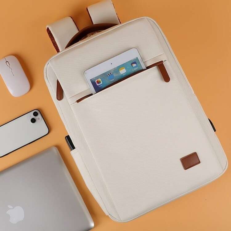 New Outdoor Simple Travel Backpack USB Charging School Bag