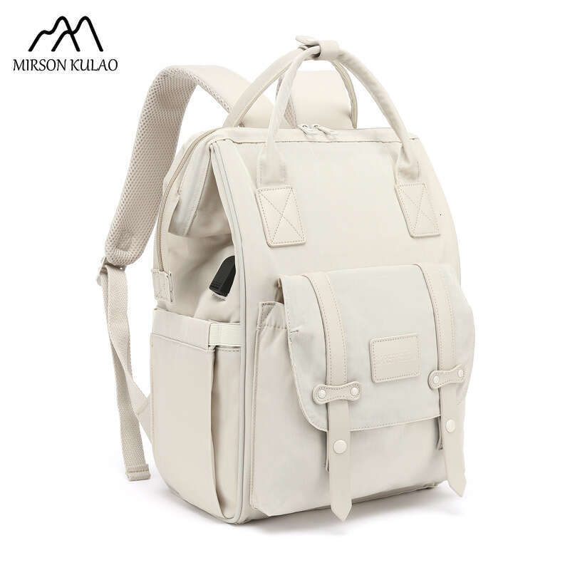 Leisure large capacity multifunctional mommy backpack with advanced feel, lightweight nylon mother and child large capacity backpack