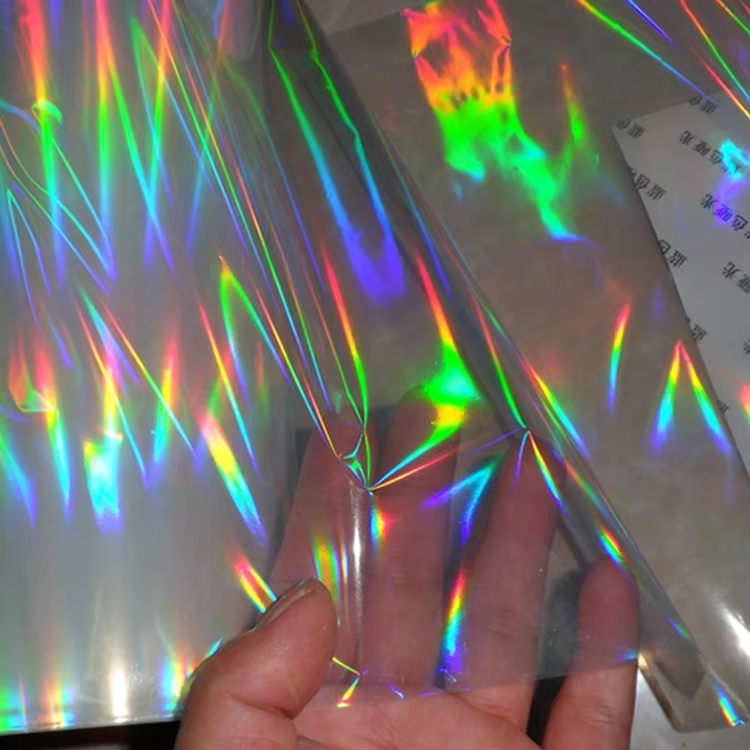 UV Cast & Cure BOPP Holographic Transparent Plastic Film
