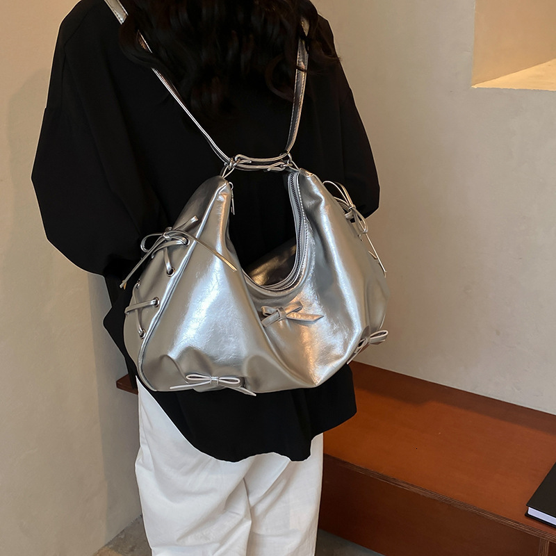 Fashionable And Casual For Women, New Trend, Large Capacity Butterfly Knot Backpack, Commuting Women's Bag Designer Bags Handbags Women