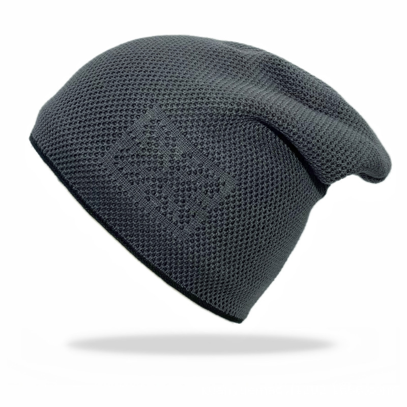 High quality design, men and women New Jacquard Solid Color with Thick Knitted Stacking Hat, Ear Protection, Warmth, Cold Cap
