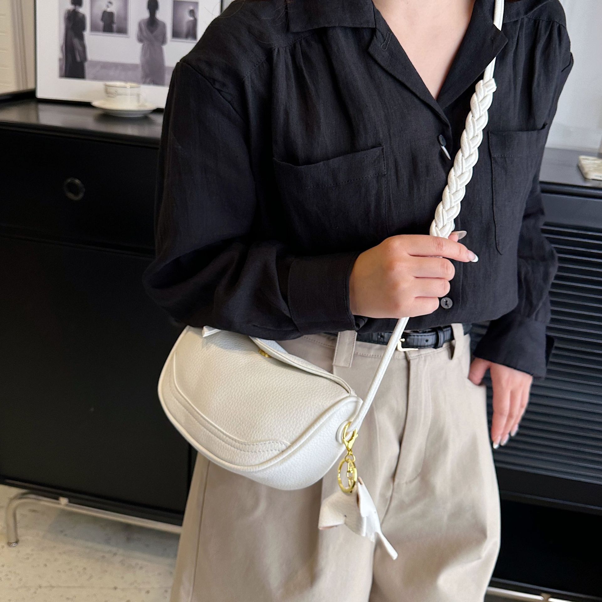 This Year's Popular Small Women's 2023 New Trendy And Stylish Quality Crossbody Fashionable Shoulder Bags, Dumpling Bags