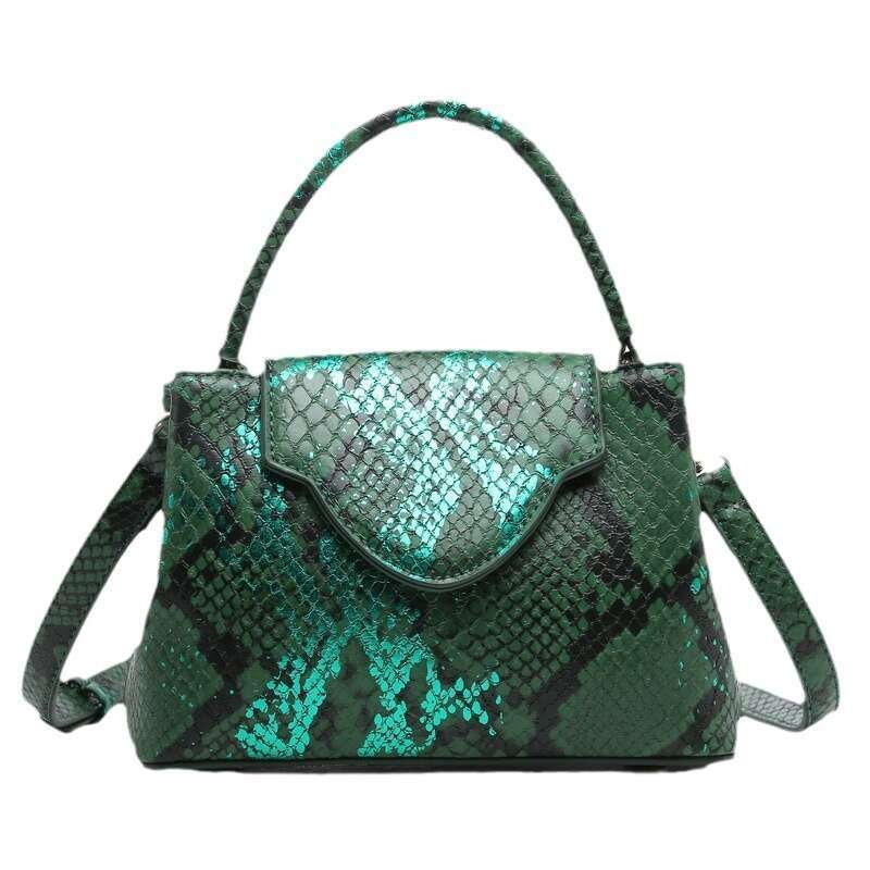 2024 OLOEY Trendy Ostrich Patterned Handbag With Fashionable Temperament, Single Shoulder Crossbody Bag