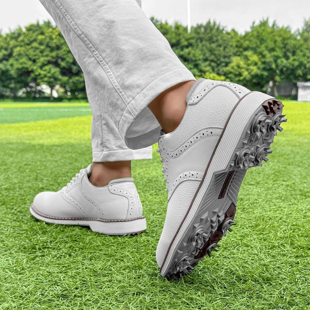 New Spikes Golf Shoes Men Professional Golf Sneakers Outdoor Walking Footwears for Golfers Y250207